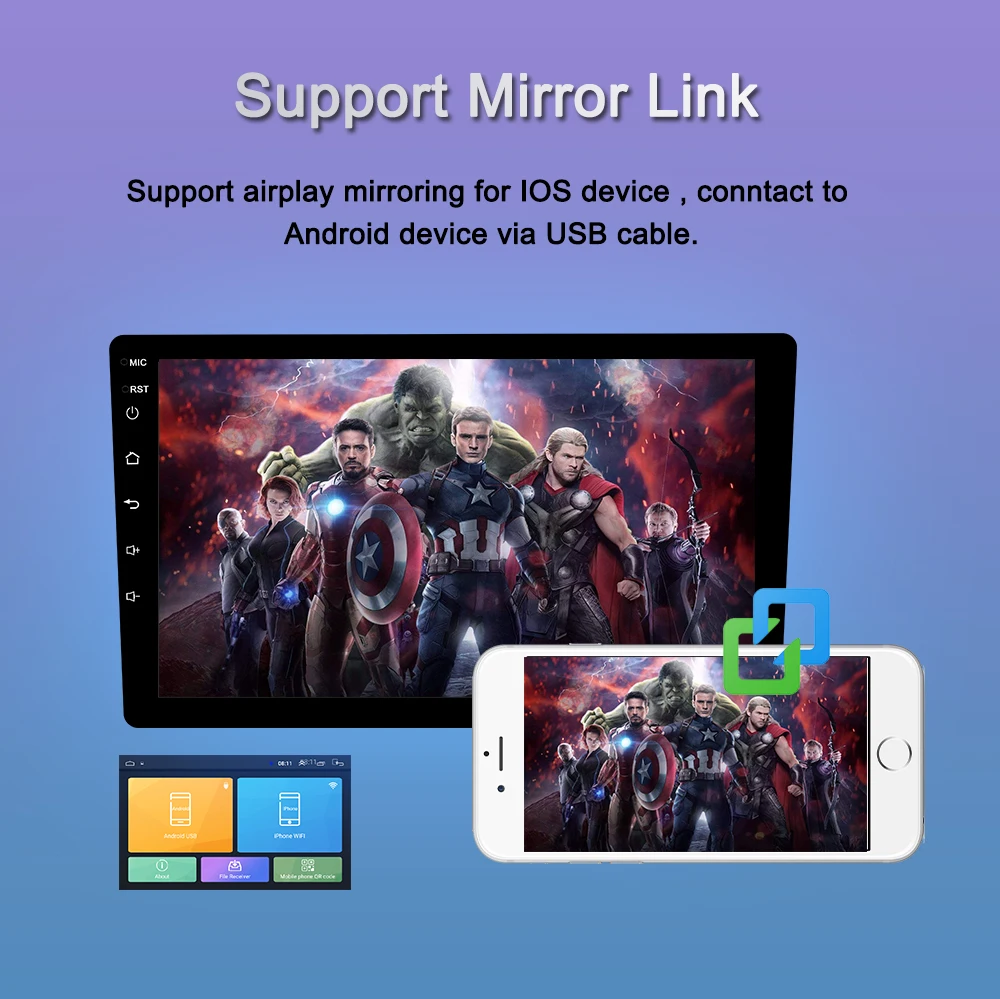 Cheap Navivox Android 8.1 2 Din Car DVD GPS Multimedia Player For Hyundai Creta IX25 Car DVD Navigation Radio Video Audio Car Player 7