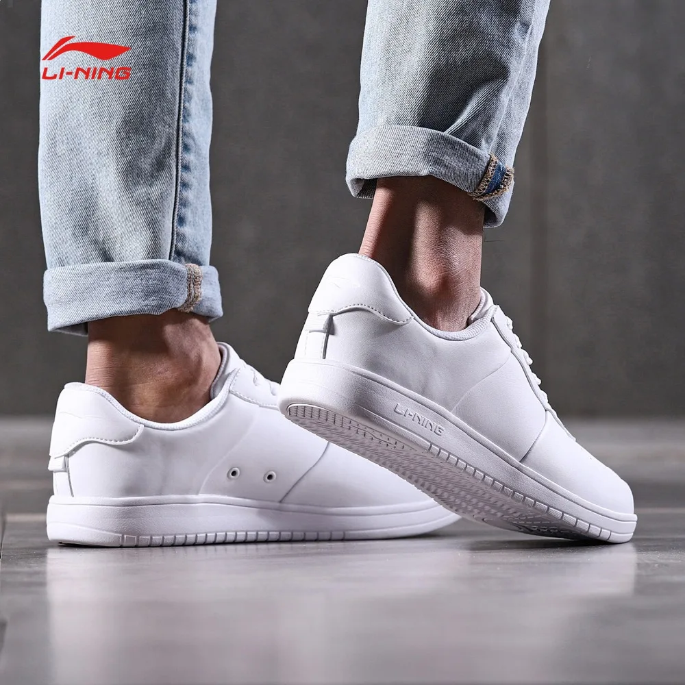 Li-Ning Для мужчин SUPERWAVE отдыха Lifestyle обувь светильник Вес носимых подкладка комфорт классические кроссовки спортивная обувь AGCN077 YXB148