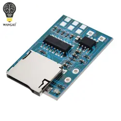 GPD2846A TF карты MP3 декодер доска 2 Вт усилитель модуль для Arduino GM Питание модуль