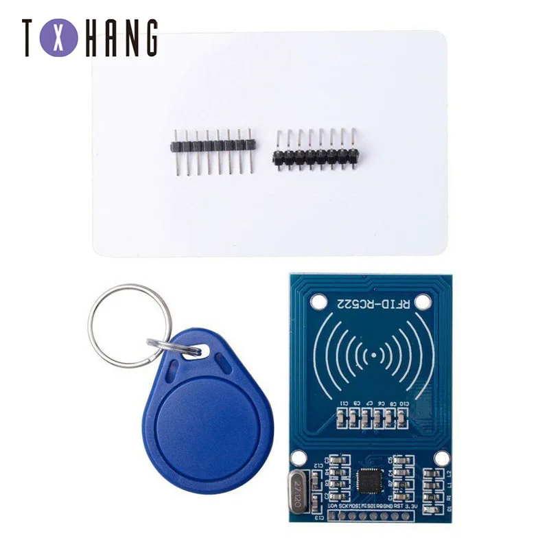 Флуоресцентный Модуль RFID RC522 для отправки карты S50 Fudan брелок часов nmd raspberry