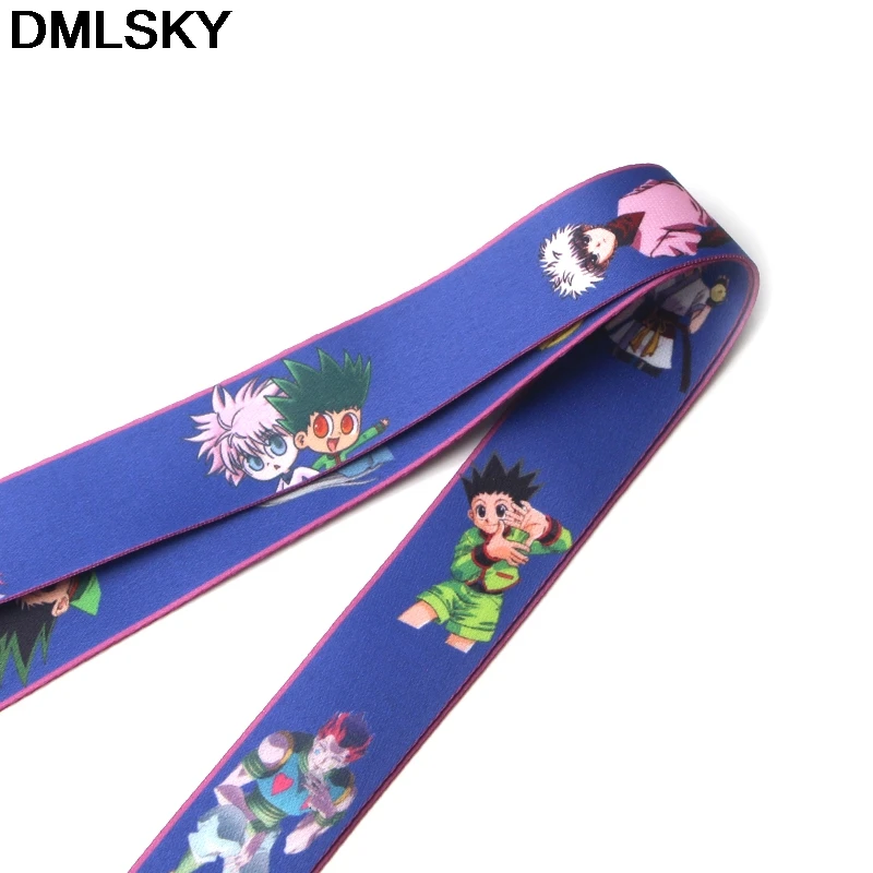 DMLSKY HUNTERxHUNTER аниме шнурок значок ID шнурки/веревка для телефона/брелок ключей шеи