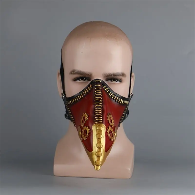 Мой герой Академии маска косплэй Ворон рот чума доктор Хэллоуин маски для век стимпанк уход за кожей лица длинный клюв Готический шлем