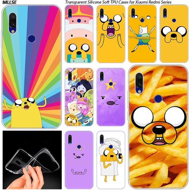 US $1.64 Anime Adventure Time Hot Silicone Case for Xiaomi Redmi K20 7 7A 5 5Plus 6 6A S2 Note 8 7 6 5 Pro F