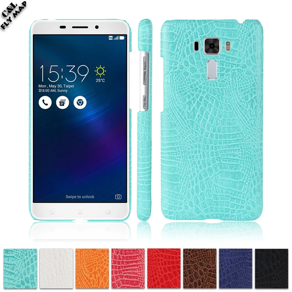 Чехол из крокодиловой кожи для ASUS Zenfone 3 Laser ZC551KL Z01BD Z01BS жесткий защитный чехол ПК