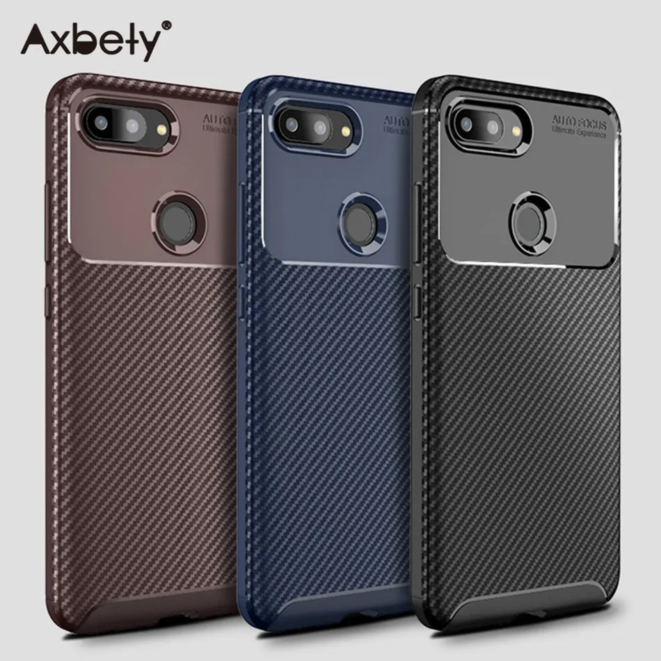 

For Xiaomi Mi 9 9se 8 Lite Pro 8SE Case Luxury Slim Armor Carbon Fiber Case For Xiaomi Play Pocophone F1 Max 3 Mix3 Soft Cover
