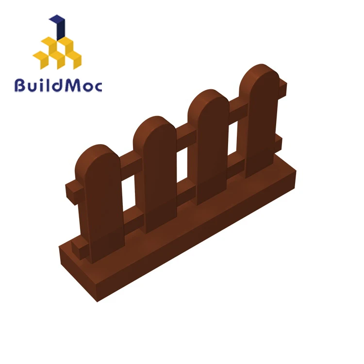 Совместимые детали BuildMOC 33303 1x4x2 для строительных блоков DIY логотипа развивающие