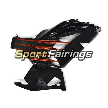 Инъекции Обтекатели для Кавасаки ZX14R ZX-14R ZZR1400 возрастом 12, 13, 14, 15, 2012- АБС Пластик набор корпусных деталей для мотоцикла блестящие черно-оранжевый