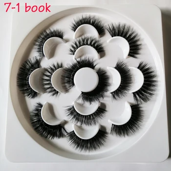 

3D C Curl Russian Volume Lash Fans Pre made Faux Mink Eyelash Extensions Beauty Lady Salon Full Strips 7
