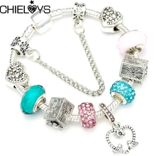 Pandora Friendship Bracelets Promotion For Promotional Chieloys Cute Cartoon Charm Murano Gl Beads Fits Diy European Original Pandora Bracelets For Friendship Jewelry Gift