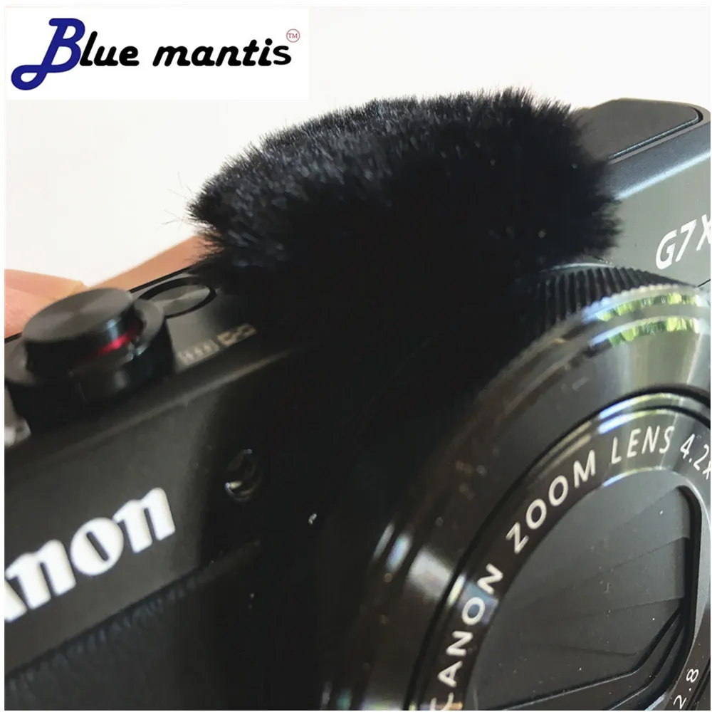 6 шт. глушитель dead cat для Canon G7x Mark II Micromuff для микрофона Крышка для Canon G7X MARK2 Blue Mantis