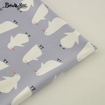 

New Arrival Gray Color Penguin Designs Twill Fat Quarter Home Textile Patchwork Bedding Clothing Baby Quilting Tecido CM