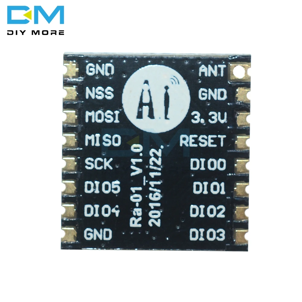 433 МГц серийный интерфейс SPI Φ SX1278 LoRa Широкополосный беспроводной модуль сделай