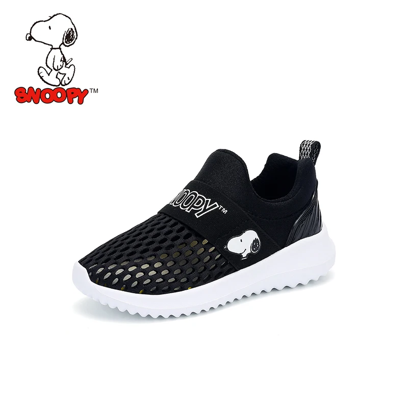 

Snoopy Sport Shoes for Kids Boys Elastic Air Mesh Shoes Sneakers Casual Children School Shoes 3 Colors EUR SIZE 24-35