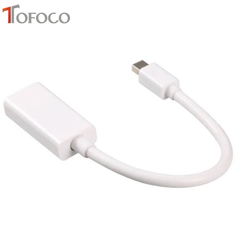 Мини-порт дисплея TOFOCO порт DP-HDMI адаптер кабель Thunderbolt-HDMI шнур для Mac Macbook Pro Air |