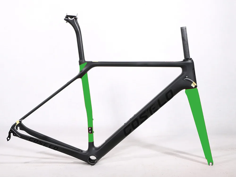 Perfect COSTELO carbon road bike frame,fork headset clamp, seatpost Carbon Road bicycle Frame 880g SLX  free shipping 8