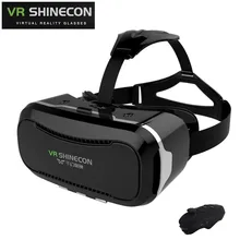 VR Shinecon 2.0 II 3D Virtual Reality Glasses VR Box Headset for 4.0~6.0” Smartphone Shinecon VR Glasses for iPhone Samsung Mii