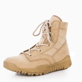 

Outdoor Tactical Boots Sport Men Shoes For Camping Climbing Women Breathable Hiking Boots Mountain Non-Slip Shoes AA12016