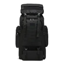 Outdoor Tactical Bag Backpack Mountaineering Bags Sports Backapcks Hiking Camping Sport Bag Double Shoulder Package Rucksack 80L Outdoor Tactical Bag Backpack Mountaineering Bags Sports Backapcks Hiking Camping Sport Bag Double Shoulder Package Rucksack 80L