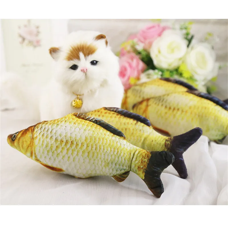 Рыба маленькая кошка игрушки аксессуары котенок собака товары для домашних