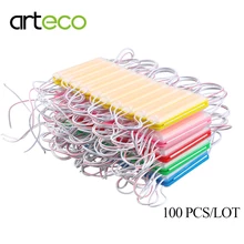 100 шт./лот DC12V светодиодный модуль один Цвет Супер яркий рекламный Подсветка IP65 Водонепроницаемый для объемных букв украшения