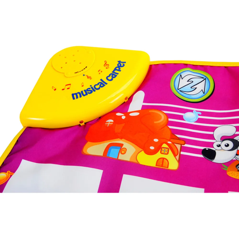  Surwish Animal Pattern Baby Touch Play Keyboard Musical Toys Music Carpet Mat Blanket Early Educati
