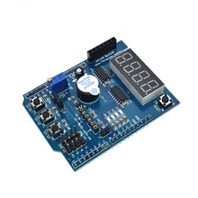 1 шт. для Arduino многофункциональная Плата расширения для обучения UNO LENARDO Mega 2560 Shield DIY Kit