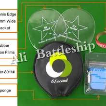 Original 61second Small Case 8011# Table Tennis Accessories Set for Table Tennis Ping Pong Racket