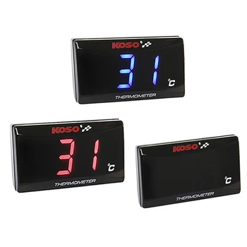 

Super Slim Series Koso Digital Thermometer Voltmeter Kit Digital Display Instrument Meter Car Water Temperature Gauge Sensor