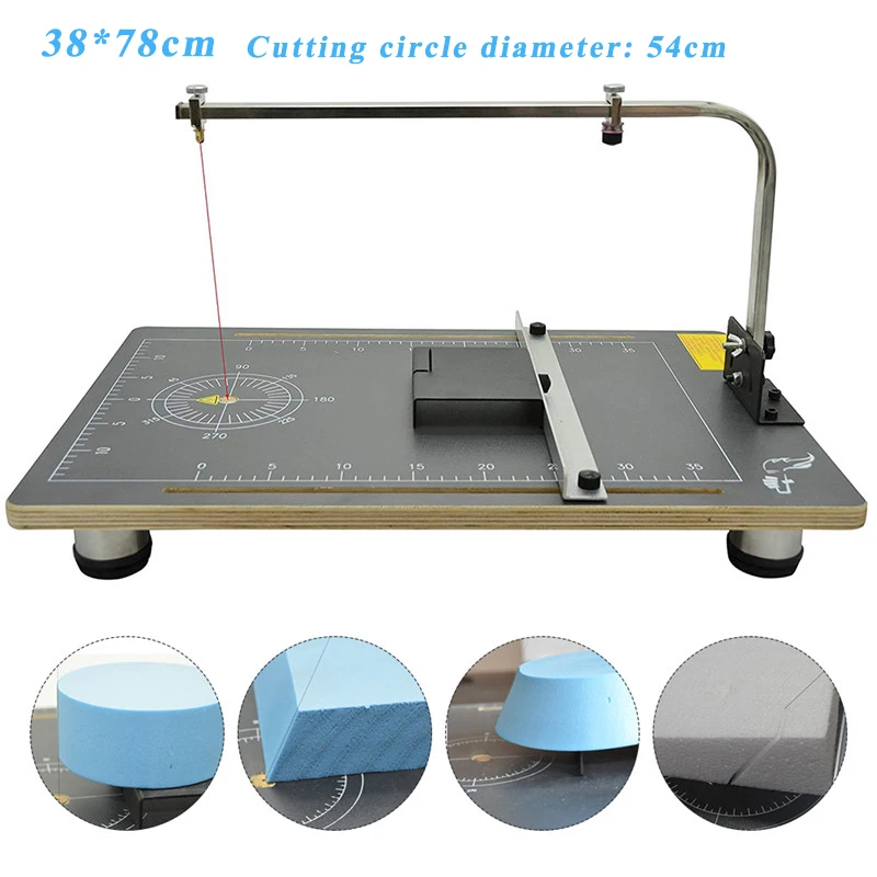 

Foam Cutter Table Electric Foam Polystyrene Cutting Machine Working Stand Table Styrofoam Shape Cutting Tools schuim snijtafel