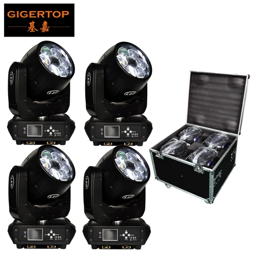 Gigertop TP-L672 280 Вт Led Zoom движущийся головной свет 6x40 Вт 0S-RAM высокий яркий маленький пчелиный глаз Освещение сцены панорама 540 наклон 180 - Цвет: 4c