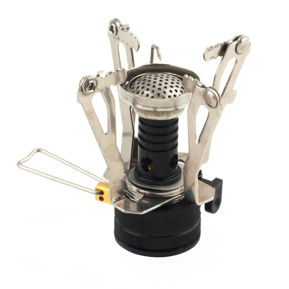 

Mini Camping Stoves Folding Outdoor Gas Stove Portable Furnace Cooking Picnic Split Stoves Cooker Burners for Camping