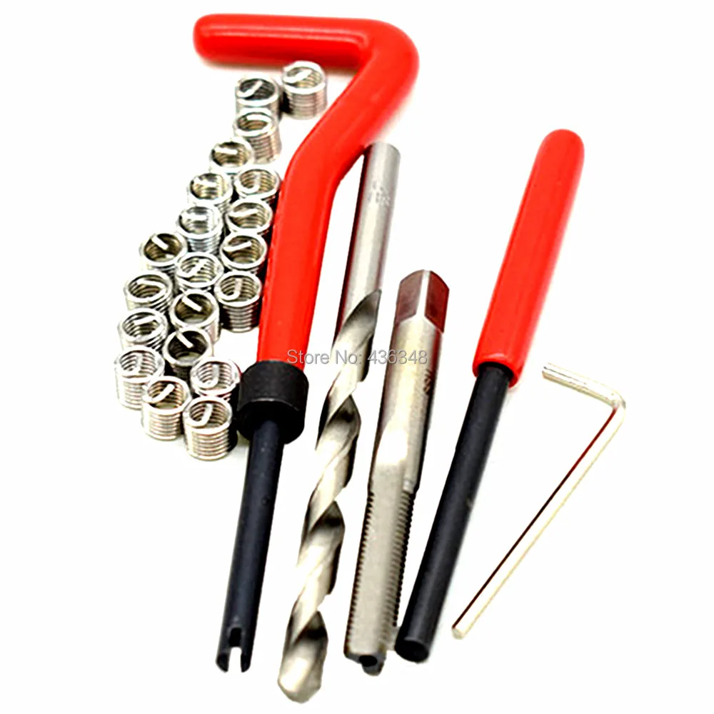 M6x1.0x8.0mm Thread Repair Wire Insert Thread Tap Repair
