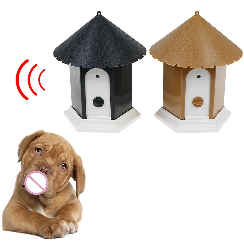 

House ShapeRepeller Outdoor Ultrasonic Anti Barking Stop Bark Device Dog No Barking Control Training Barking Silencer Dog