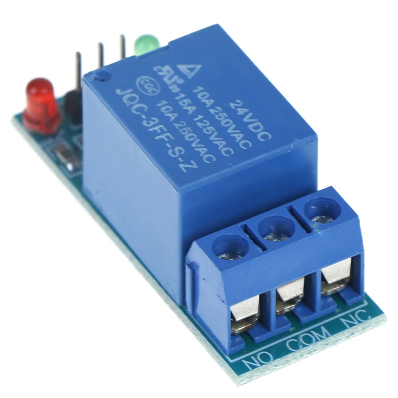 1 канал релейный модуль 24В доски щит для Arduino с опора оптопары высокий и низкий