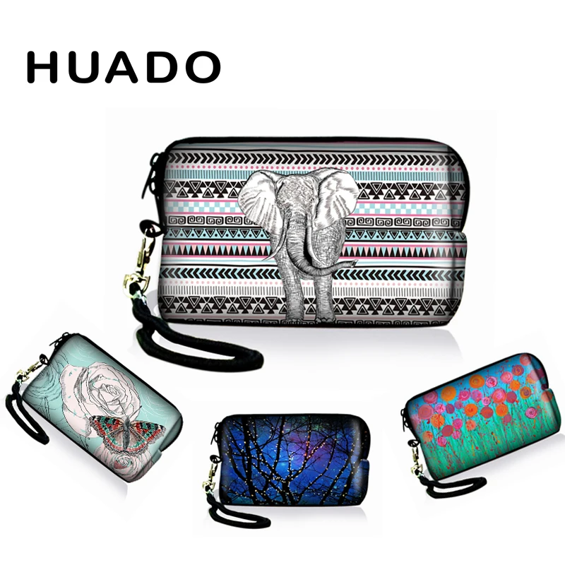 

Cute Printed Women Coin Purse Ladies Small Change Purse soft Neoprene Wallets Female Zipper Coin Wallet