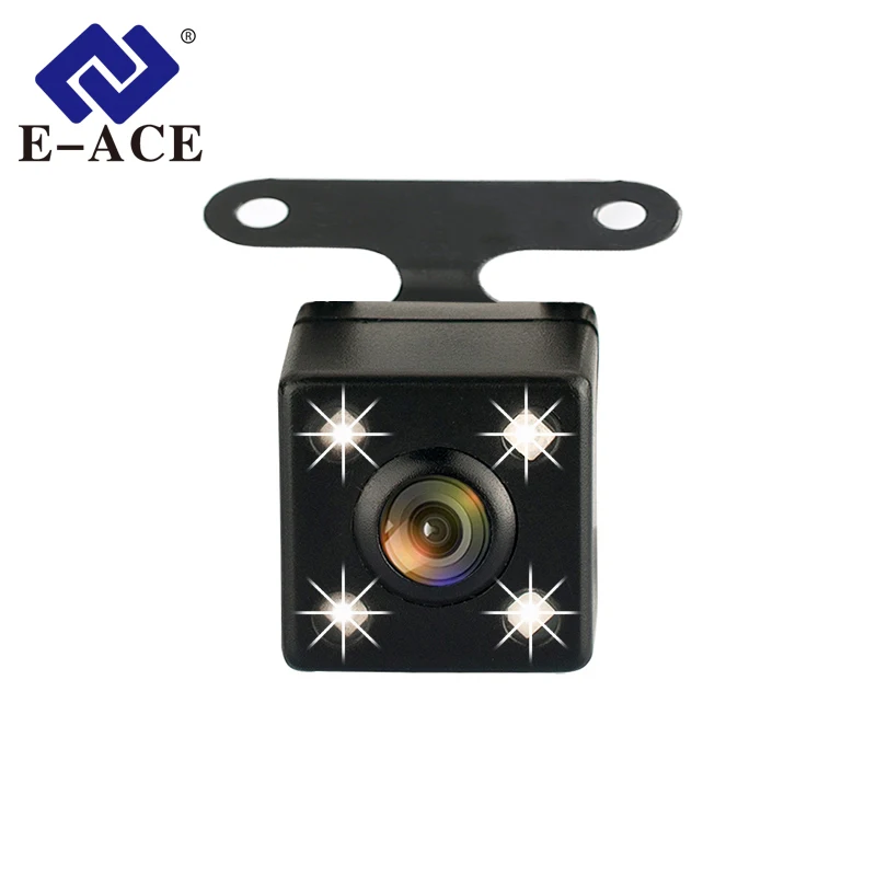 

E-ACE I02 Car DVR Auto Reversing Parking Line Rear View Camera With 4 LED Night Vision Waterproof Wide Angle for Car Dash Camera