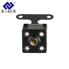 E-ACE I02 Auto DVR Auto Retromarcia Telecamera di Parcheggio Linea di Videocamera vista posteriore Con 4 LED di Visione Notturna Impermeabile Grandangolare per Auto Dash macchina fotografica