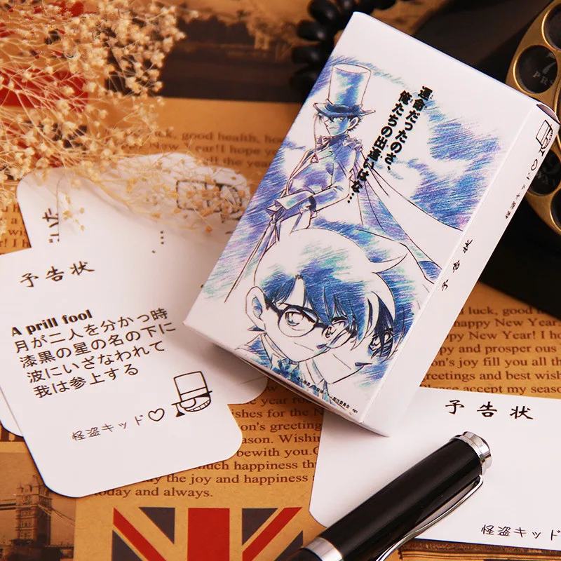 Новинка реквизит для косплея из японского аниме детектива Conan Kaitou Kiddo Advance Letter Paper