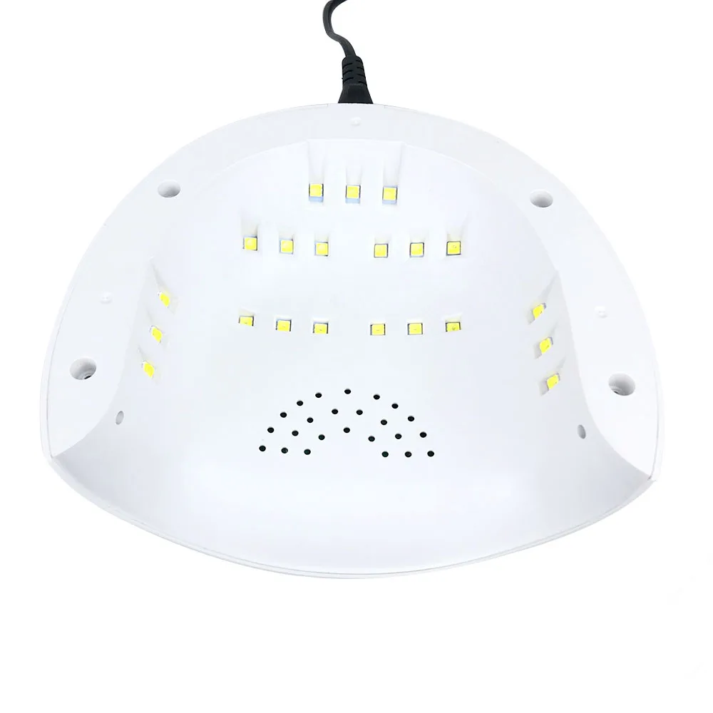 

48W Nail Dryer Dual UV LED Nail Lamp Gel Polish Curing Light with Bottom Timer LCD Display Lamp for Nails Nail Dryer