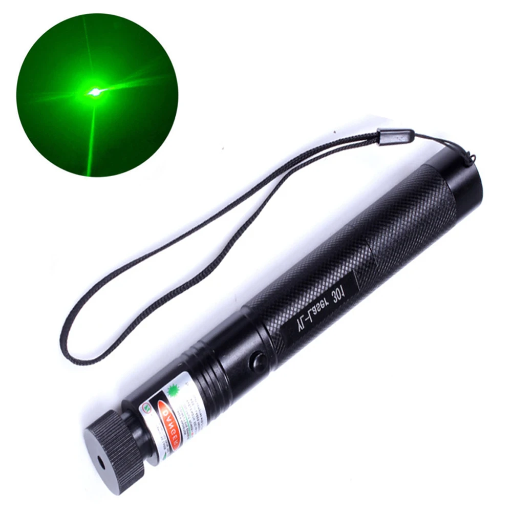 Зеленые лазеры Военная 5 мВт 532nm 301 Зеленая лазерная указка ручка лазерная указка Видимый луч сжечь Новый Прямая доставка-PC друг