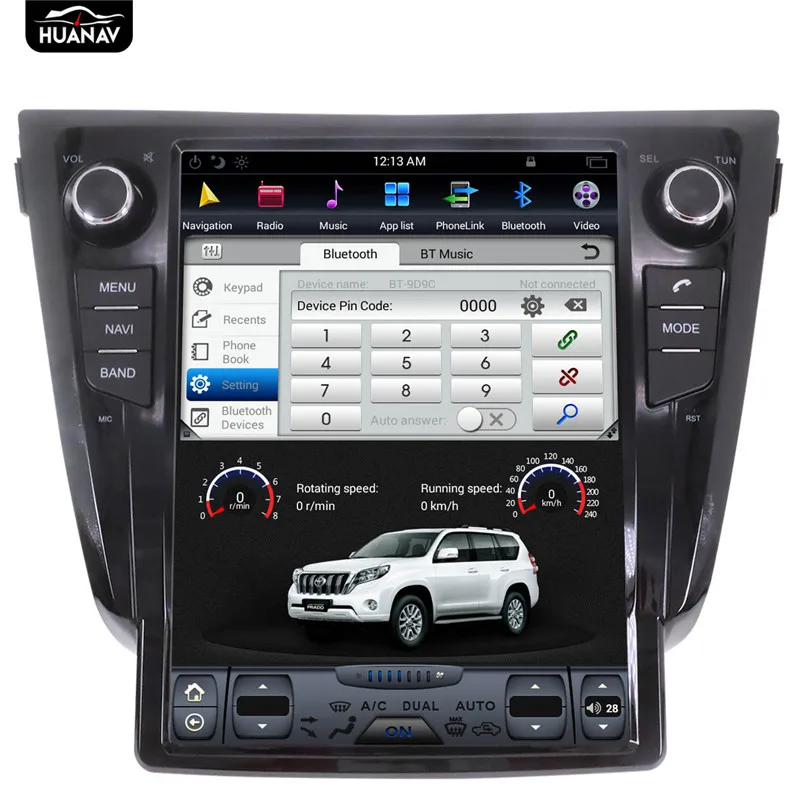 Cheap HUANVA Android 7.1 Stereo Automedia no Car DVD Player GPS Navigation For Nissan X-TRAIL/Qashqai/Rouge 2013+Auto player Headunit 4