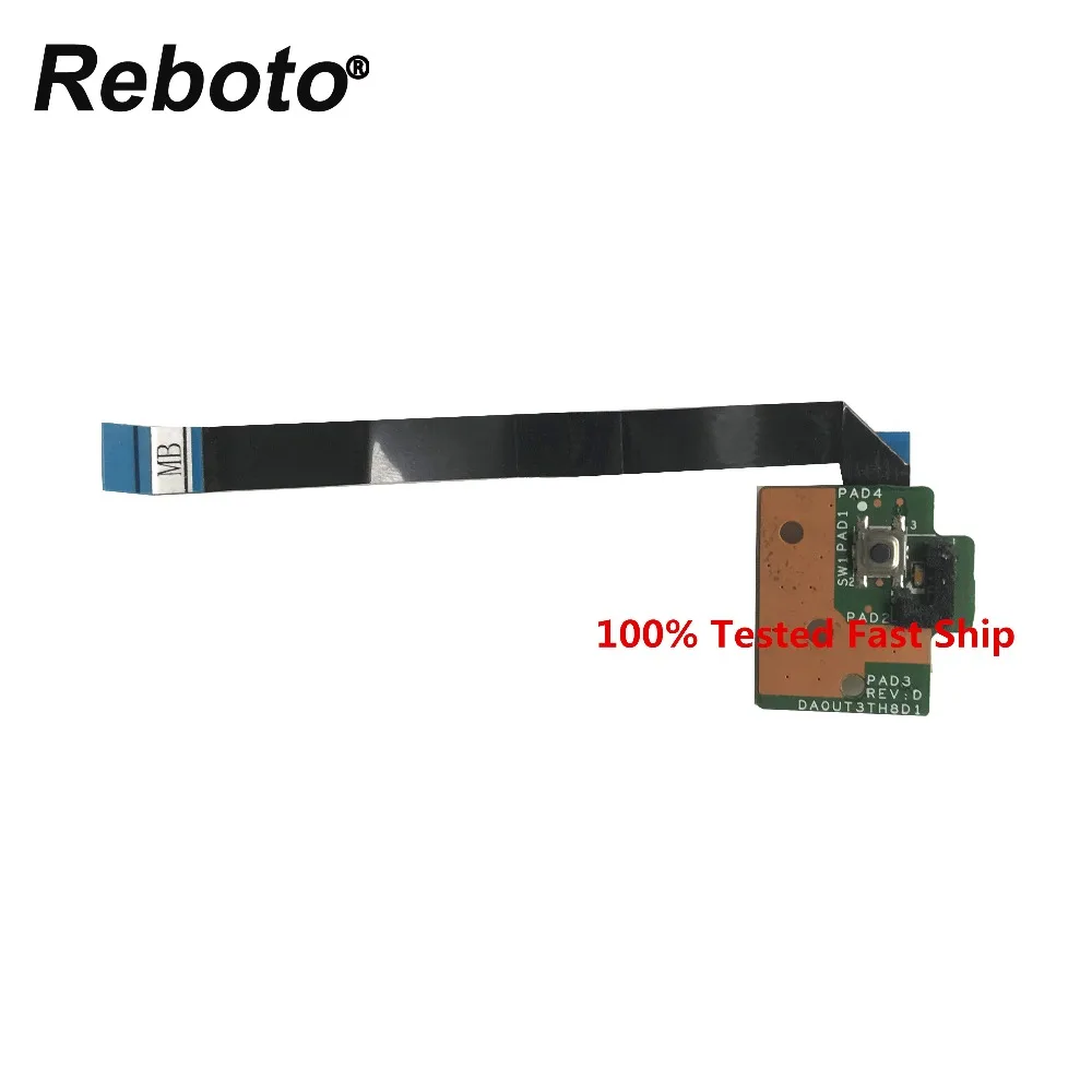Reboto оригинал для HP DV7 3000 Series плата кнопки питания DAUT3APB6C1 DA0UT3TH8D1 с кабелем 100%