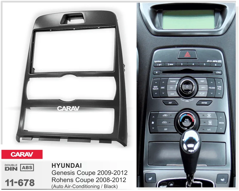 CARAV 11-678 Car Radio Installation Trim Fascia Panel