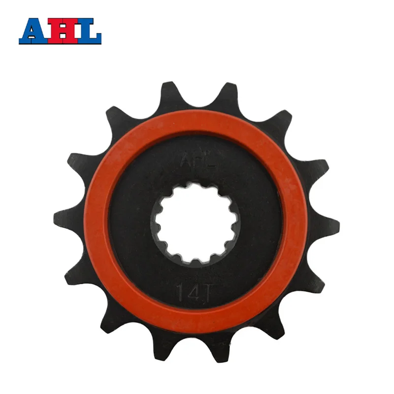 

Motorcycle Parts 14T Front Sprocket For KAWASAKI KLX400R KLX400SR KLX 400R 400 R 2003-2004 Small Gear Fit 520 Chain