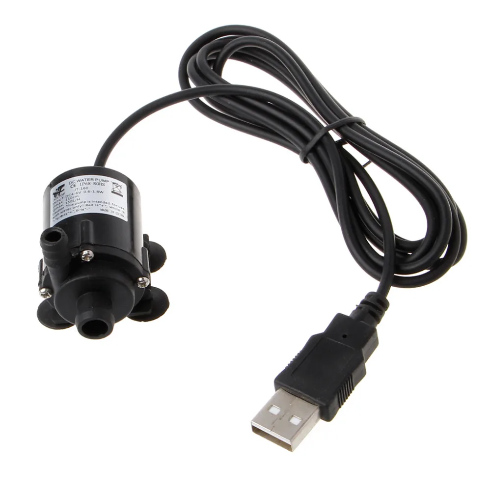 

2017 DC 5V USB Solar Power Hot Circulation Water Pump Brushless Motor Aquarium Pond Submersible #1A50762#
