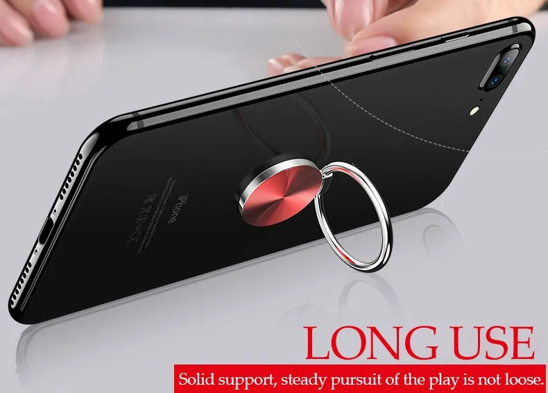 Finger Ring Mobile Phone Smartphone Stand Holder For iPhone X 8 7 6 6S Plus 5S Smart Phone IPAD MP3 Car Mount Stand For Samsung