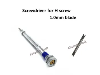 

Watch Screwdriver for H screw Hublot Watch Bezel Band Strap Repair Tool- Double Headed Blade 1.0mm