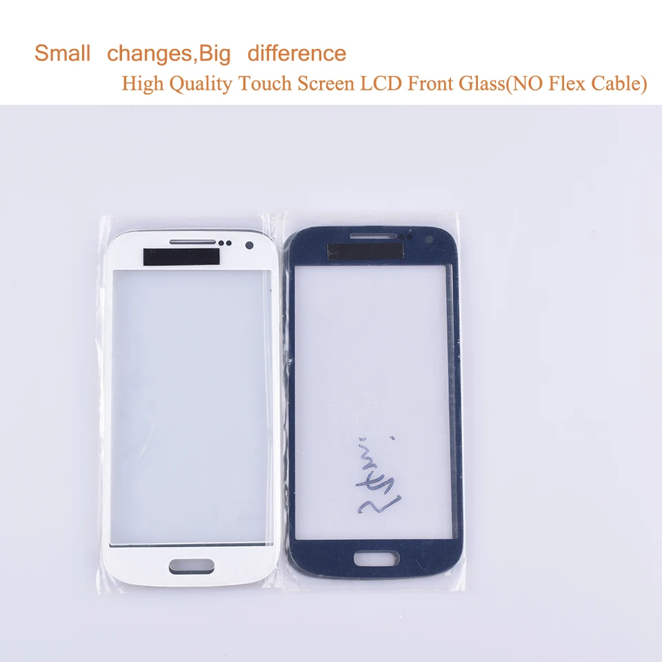 Супер качество для Samsung Galaxy S4 Mini i9190 i9195 i9192 GT сенсорный экран передняя стеклянная