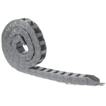 

1m Long Mini Energy Chain Nylon Drag Chain 10x11mm CNC 3D Printer Tank Chain Nylon Cable For Automation Equipment 57 Links