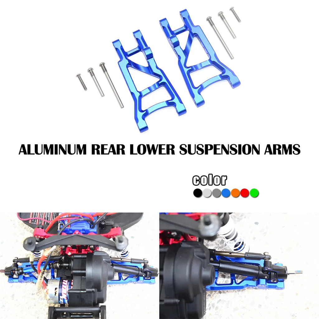 USPS для маленьких девочек мальчиков алюминий задняя подвеска руки 1/10 Traxxas SLASH 2WD детали для обновления радиоуправляемой машинки часть 2019